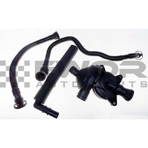 Odma / oddzielacz oleju wraz z przewodami BMW 1 (E87), 3 (E46), 3 (E91), X3 (E83), Z4 (E85) 1.8/2.0 12.00-06.12 (Zamiennik - 11617503520)