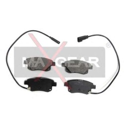 Klocki hamulcowe tylne TRANSIT, TRANSIT TOURNEO 2.2D-3.2D 04.06- (AMAXGEAR - 19-0520)