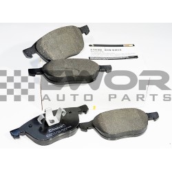Klocki hamulcowe przód C-MAX, C-MAX II, ECOSPORT, FOCUS C-MAX, FOCUS II, FOCUS III, GRAND C-MAX, KUGA I, KUGA II, TOURNEO CONNECT (OMNICRAFT-2134858)
