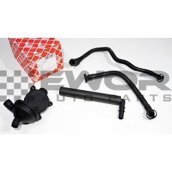 Odma / oddzielacz oleju wraz z przewodami BMW 1 (E87), 3 (E46), 3 (E91), X3 (E83), Z4 (E85) 1.8/2.0 12.00-06.12 (FEBI BILSTEIN - 100703)