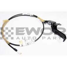 Linka otwierania maski E30 / mechanizm otwierania pokrywy silnika (BMW Oryginał - 51231884281)