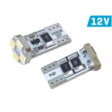Żarówka (W5W) VISION (T10) 12V 4x 3528 SMD LED, CANBUS, biała, 2 szt.