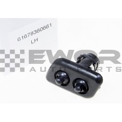 Dysza spryskiwacza reflektora lewa BMW 5 E39 (Zamiennik - 61678360661)