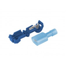 Szybkozłączki rozgałęźne typ-T, niebieskie, 2.5-4.0mm