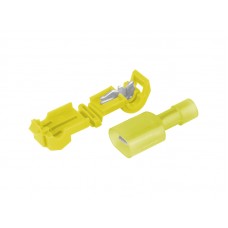 Szybkozłączki rozgałęźne typ-T, żółte, 4.0-6.0mm