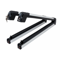 Inter Pack Frostline 6 - wysuwany aluminiowy uchwyt na 6 par nart lub 4 deski