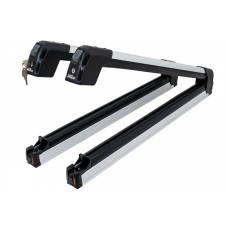 Inter Pack Frostline 6 - wysuwany aluminiowy uchwyt na 6 par nart lub 4 deski