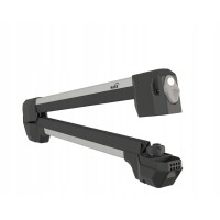 Bagażnik uchwyt narciarski na dach HAKR 4 ALU na narty 4 pary nart 2 deski