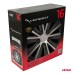 Kołpaki samochodowe 4szt. komplet Rapide czarno srebrne 16 " cali COLOR BOX