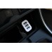 Ładowarka samochodowa 3x USB biała PCH-03 AMIO-01027