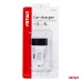 Ładowarka samochodowa 3x USB biała PCH-03 AMIO-01027