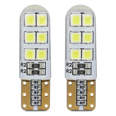 Żarówki LED STANDARD T10 W5W 12xSMD 2835 12V Silikon AMIO-01095