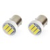 Żarówki LED STANDARD T4W BA9s 3xSMD 7020 12V AMIO-01097