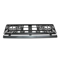 Ramka tablicy rejestracyjnej carbon elastyczna AMIO-01165