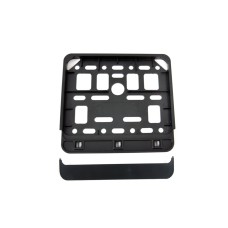 Ramka tablicy rejestracyjnej czarna skuter motorower AMIO-01169