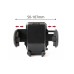 Uchwyt na telefon do samochodu regulowany HOLD-03 AMIO-01250