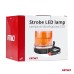 Lampa ostrzegawcza błyskowa stroboskopowa kogut LED 24V AMIO-01277