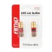 Żarówki LED CANBUS 24SMD 4014 T10e W5W White 12V 24V AMIO-01287