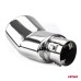 Końcówka tłumika wydechu stal nierdzewna MT 005 chrom AMIO-01305