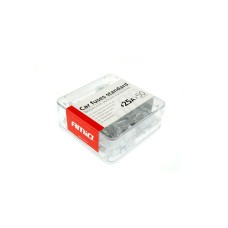 Bezpieczniki samochodowe standard pudełko 50 szt. 25A AMIO-01337