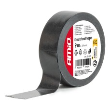 Taśma izolacyjna czarna szkot pcv AMIO-01429