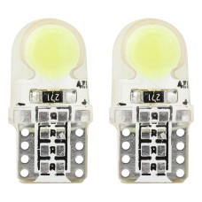 Żarówki LED STANDARD White W5W T10e COB 12V AMIO-01441