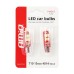 Żarówki LED CANBUS 15SMD 4014 T10e W5W SILCA White 12V AMIO-01443