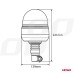 Lampa ostrzegawcza błyskowa kogut 39 LED flex R65 R10 12V 24V WAR09P AMIO-01501