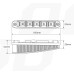 Światła do jazdy dziennej AMiO DRL 506 HP AMIO-01522