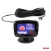 Zestaw czujników parkowania czujniki cofania LED GRAF 4 sensory czarne AMIO-01562