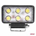 Lampa robocza halogen LED szperacz AWL02 6 LED 12V 24V AMIO-01613