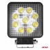 Lampa robocza halogen LED szperacz AWL03 9 LED 12V 24V AMIO-01614
