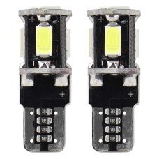 Żarówki LED CANBUS 5SMD 5730 T10 W5W White AMIO-01628