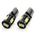 Żarówki LED CANBUS 5SMD 5730 T10 W5W White AMIO-01628