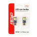 Żarówki LED CANBUS 12SMD 2835 T10e W5W White 12V 24V AMIO-01636