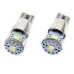 Żarówki LED CANBUS 3SMD 2835 T10e W5W ALU White 12V 24V AMIO-01637