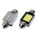 Żarówki LED CANBUS COB3 Festoon C5W C10W C3W 36mm White 12V AMIO-01639
