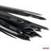 Taśmy opaski zaciskowe kablowe czarne 2,5x150mm - 100 szt. AMIO-02151