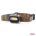 Latarka czołowa COB na baterie 3xAAA 150Flux IPX3 AMIO-02199