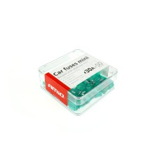 Bezpieczniki samochodowe płytkowe mini zestaw 50 szt. 30A AMIO-02223
