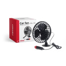 Wentylator wiatrak samochodowy z przyssawką miniFAN 12V AMIO-02235