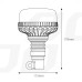 Lampa ostrzegawcza błyskowa kogut 36 LED flex R65 R10 12V 24V W03p AMIO-02293