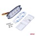 Lampa błyskowa ostrzegawcza płaska 4 LED R65 R10 12-24V AMIO-02298