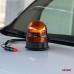 Lampa ostrzegawcza błyskowa kogut 39 LED magnes R65 R10 12V 24V W02m AMIO-02300