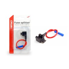 Adapter bezpiecznikowy dodatkowy bezpiecznik bajpas MICRO niski profil 20A AMIO-02332