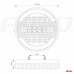 Lampa tylna zespolona LED RCL-07-LR dynamiczna lewa prawa AMIO-02372