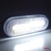 Lampa obrysowa LED OM-01-W owalna biała AMIO-02375
