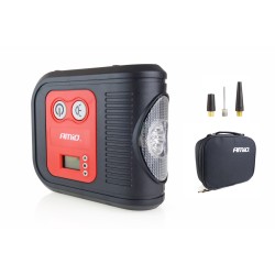 Kompresor samochodowy cyfrowy LED LCD 12V ACOMP-10 AMIO-02380