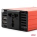 Przetwornica napięcia 12V/220V 300W/600W 2xUSB PI03 AMIO-02470