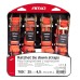Pasy transportowe z napinaczem - zestaw komplet 700 kg 25 mm 4,5 m 4 szt. BELT-03 AMIO-02496
